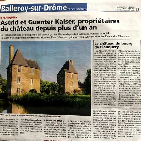 Bed & Breakfast Chateau Planquery - Viking Heritage, Pet Friendly *